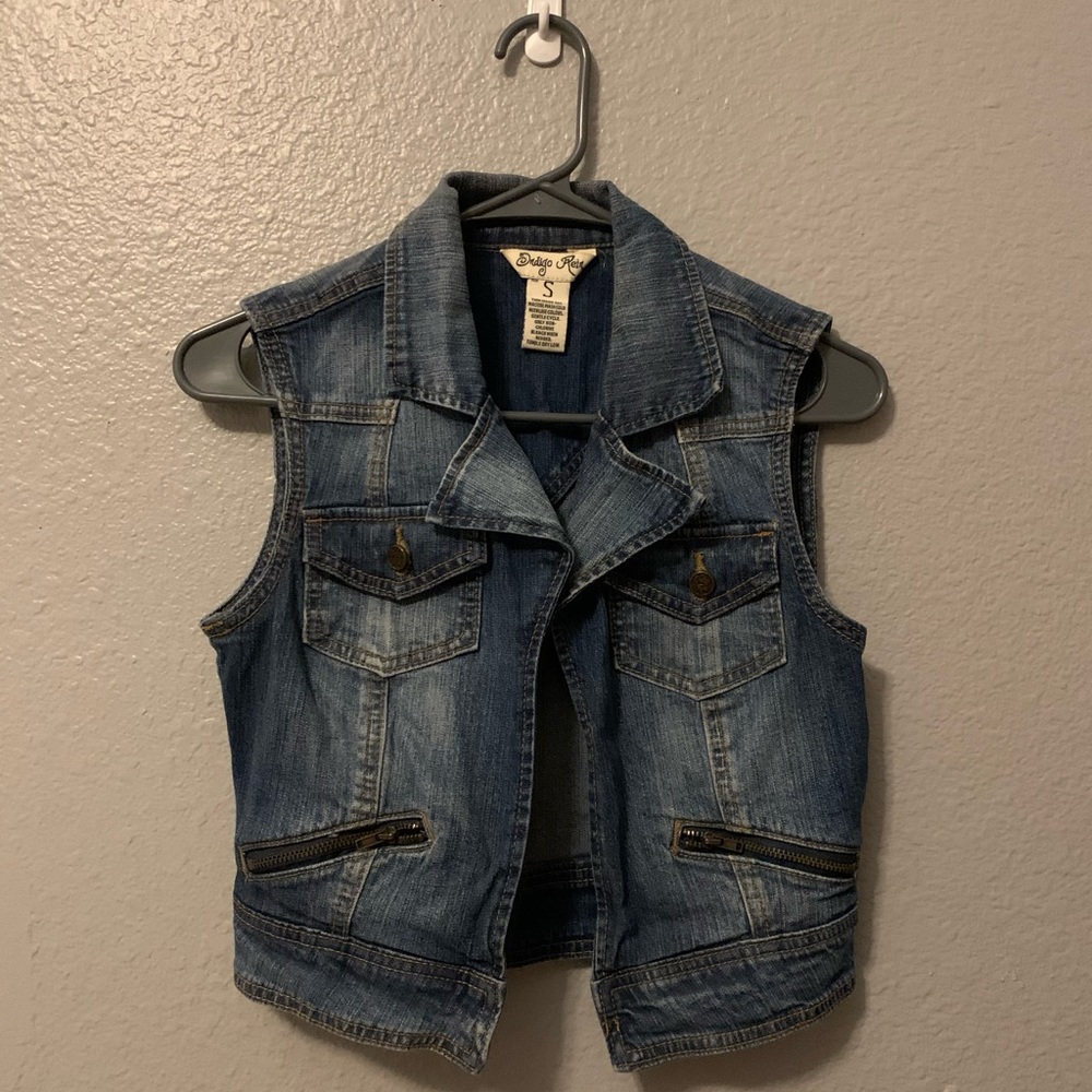 Women’s Indigo Rein jean vest
